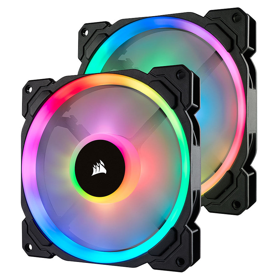 Corsair LL140 RGB - 140MM PWM PACK DE 2 + Node Pro prix maroc- Smartmarket.ma