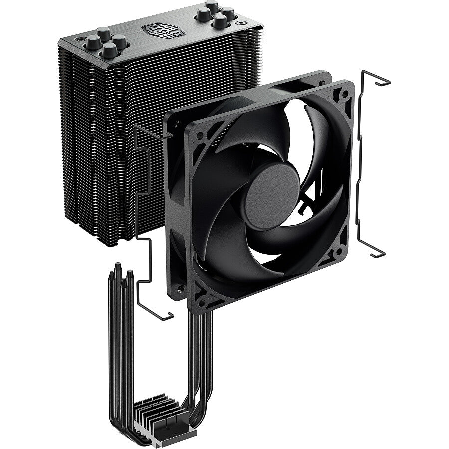 Cooler Master Hyper 212 Black + Adaptateur LGA 1700 prix maroc- Smartmarket.ma