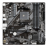 vue dessus / upper view Gigabyte B550M K