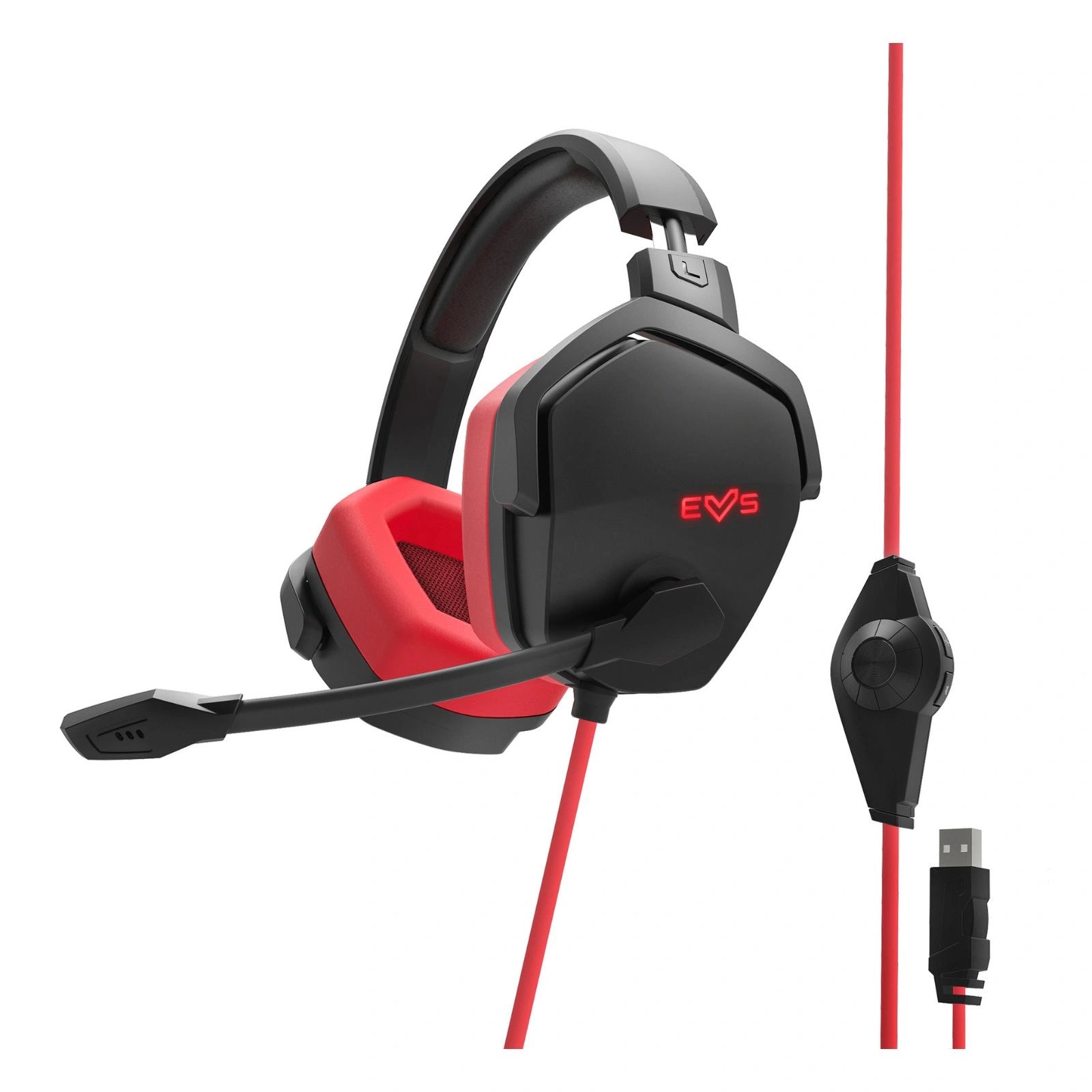 Energy Sistem ESG 4 Surround 7.1 rouge connection USB 