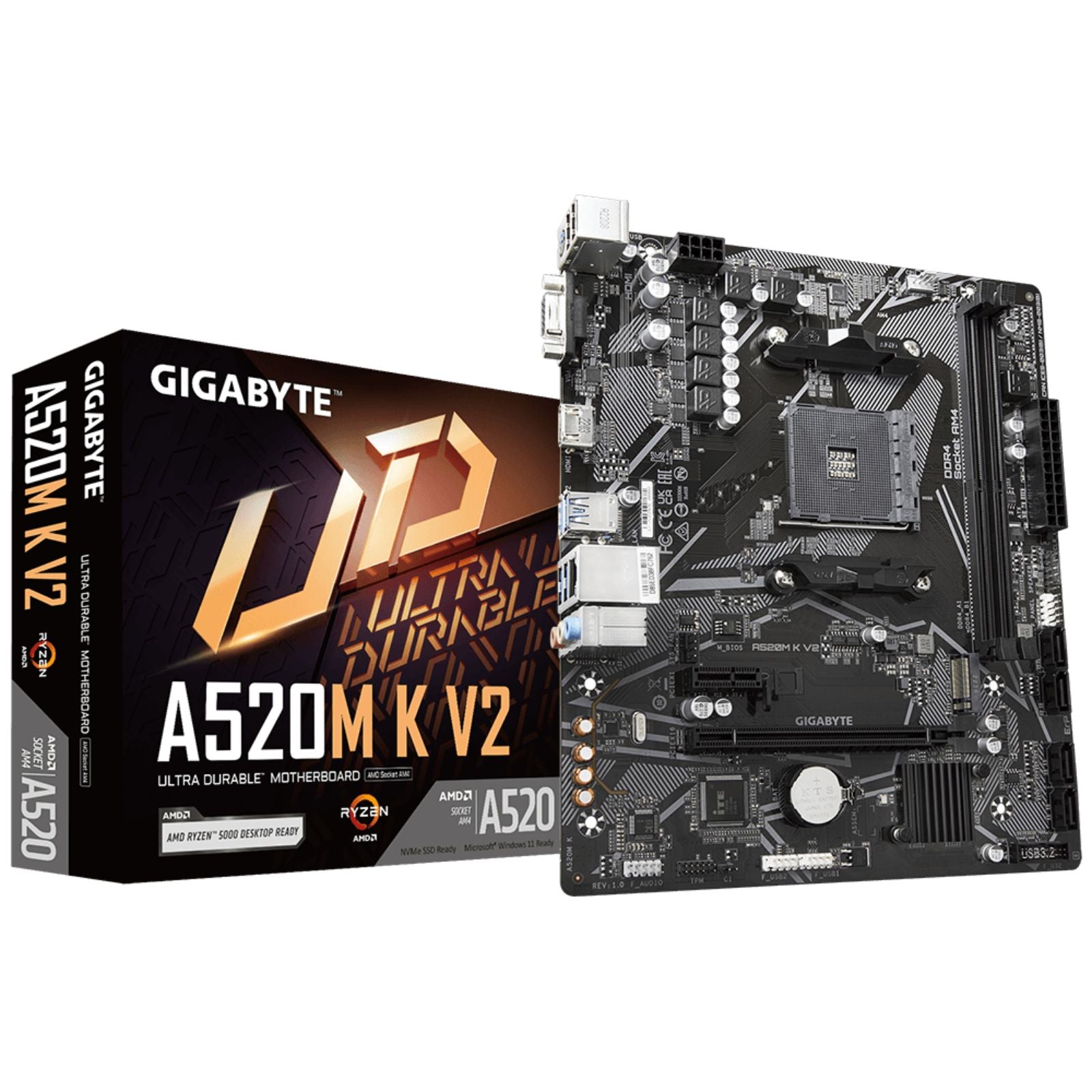 Gigabyte Carte Mère A520M K V2 1.1