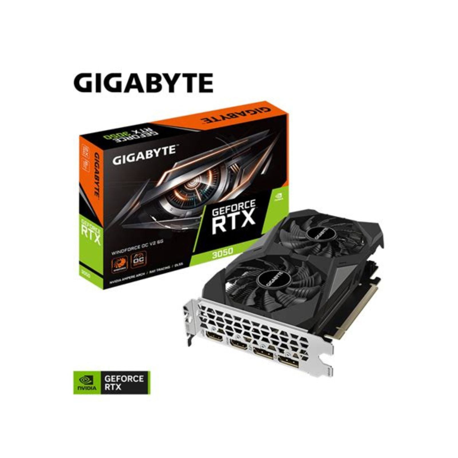 Gigabyte GeForce RTX™ 3050 WINDFORCE OC V2 6G