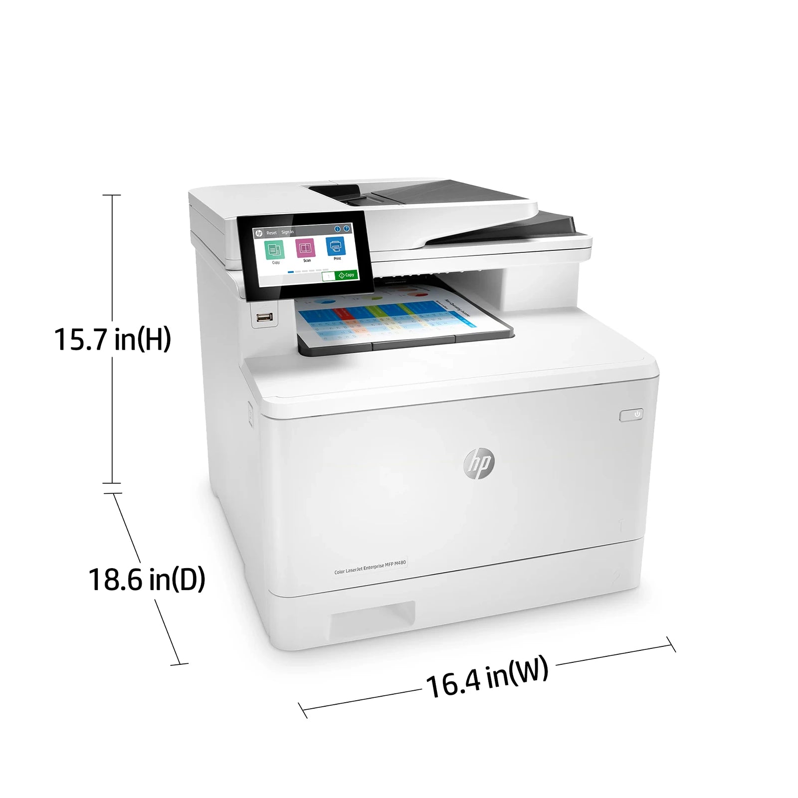 اتش بي ليزر جيت إنتربرايز MFP M480f