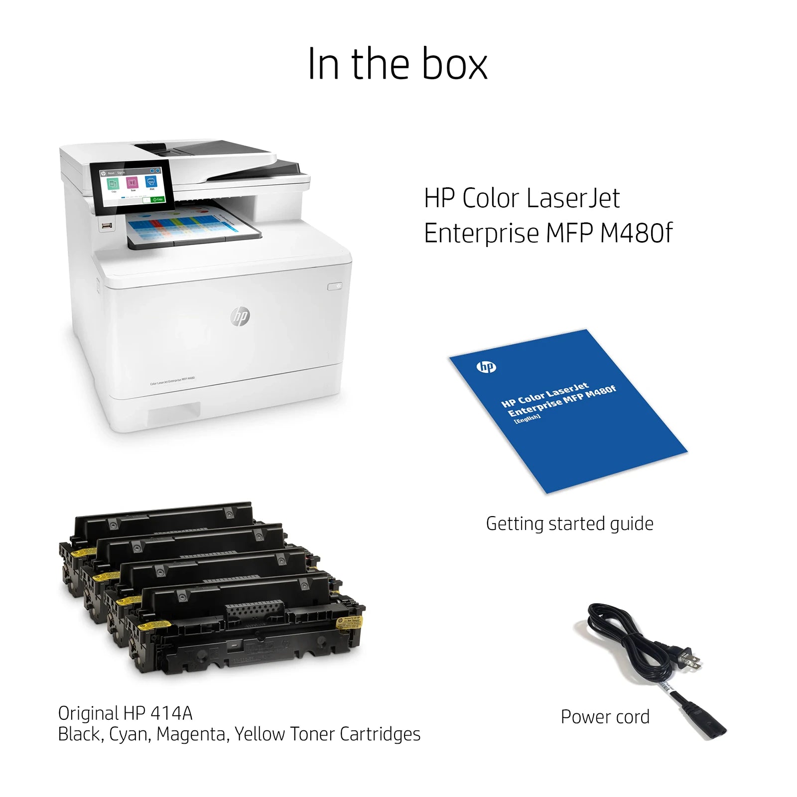 HP LaserJet Enterprise MFP M480F (3QA55A)