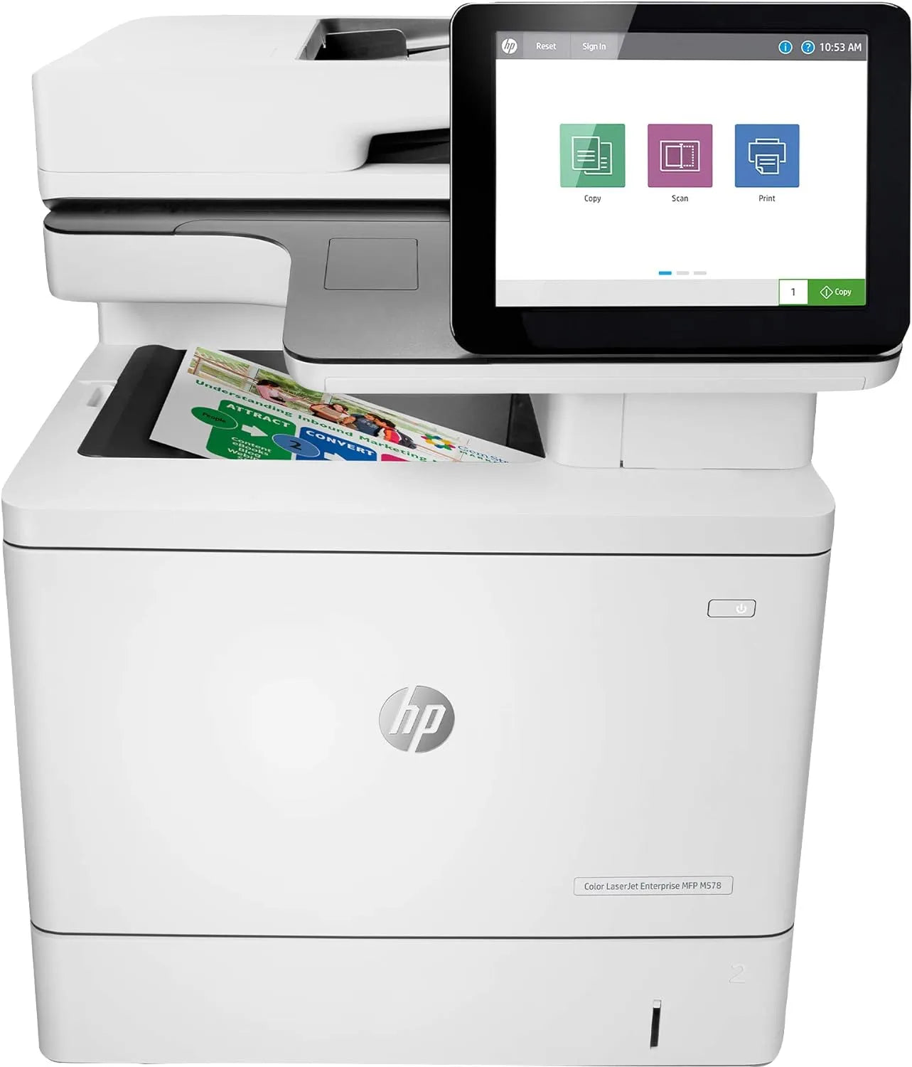 HP Color LaserJet Enterprise M578dn Imprimante Multifonction Laser Couleur prix maroc- Smartmarket.ma