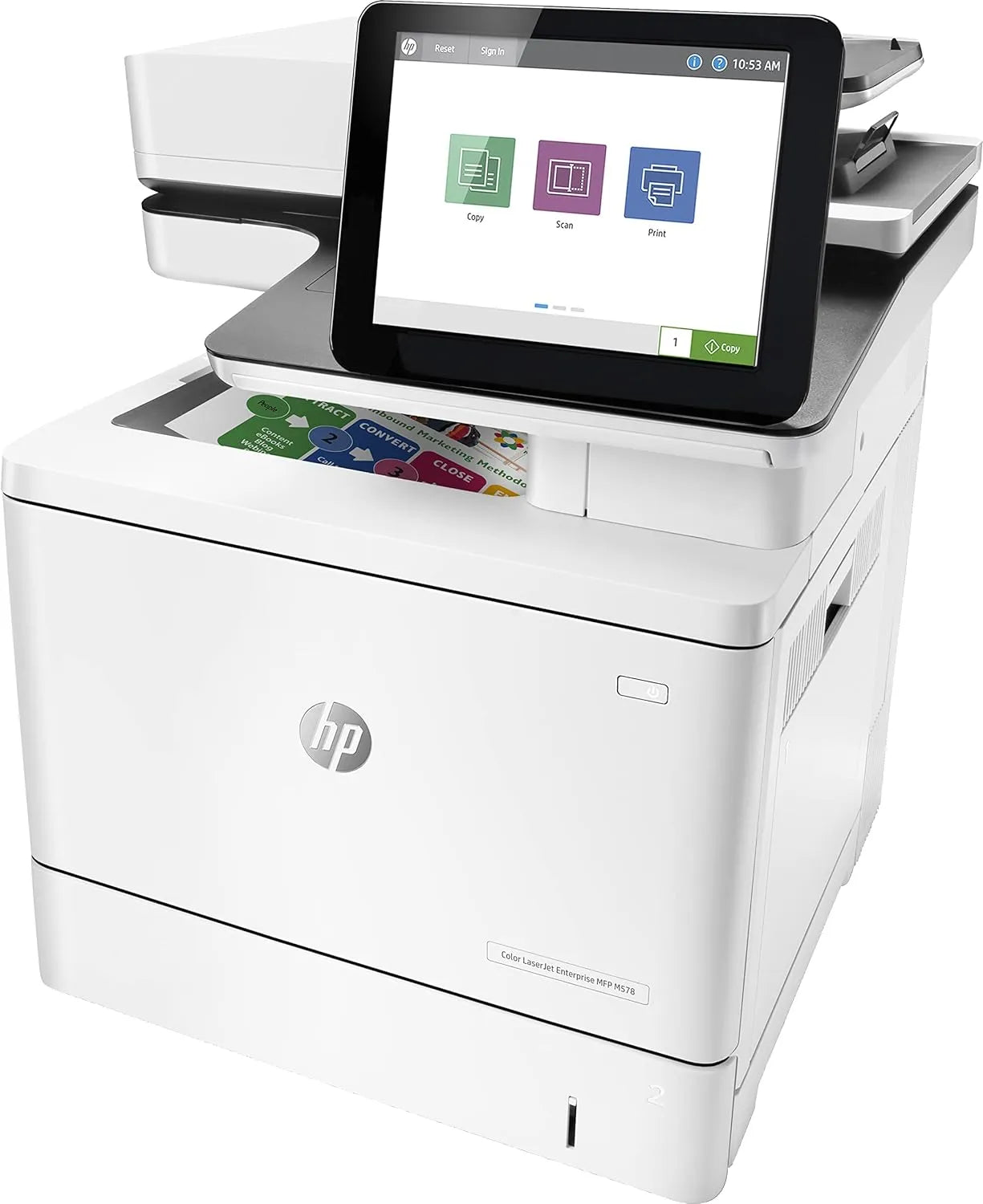 HP Color LaserJet Enterprise M578dn Imprimante Multifonction Laser Couleur prix maroc- Smartmarket.ma