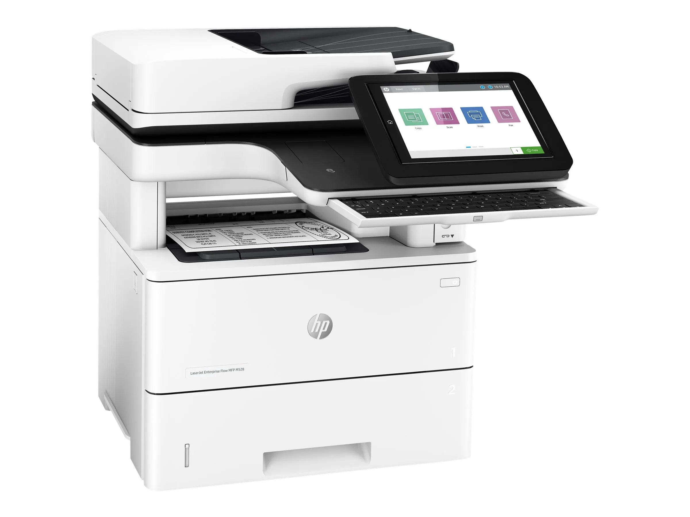 HP LaserJet Enterprise Flow M528z Imprimante Multifonction Laser Monochrome prix maroc- Smartmarket.ma