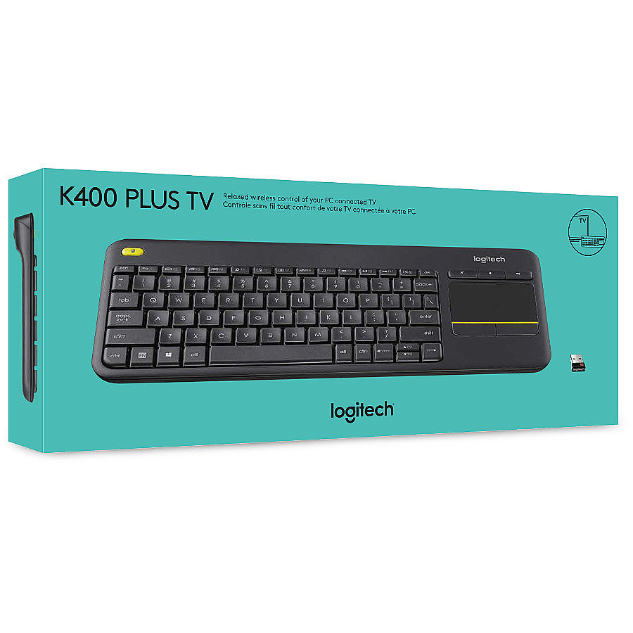 Logitech K400 Plus - Noir prix maroc- Smartmarket.ma