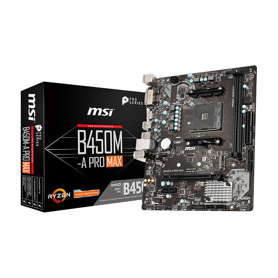 MSI B450M-A PRO MAX prix maroc- Smartmarket.ma