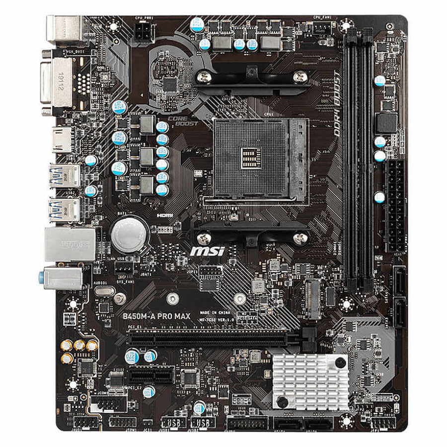 MSI B450M-A PRO MAX prix maroc- Smartmarket.ma