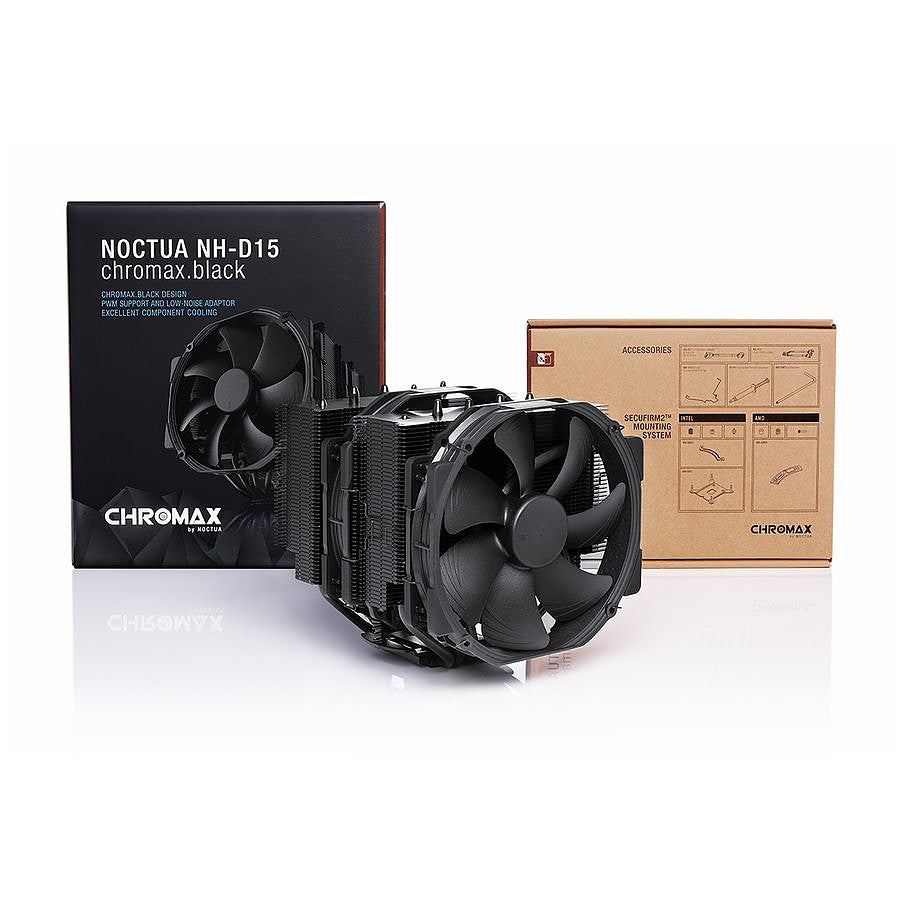 Noctua NH-D15 Chromax Black prix maroc- Smartmarket.ma