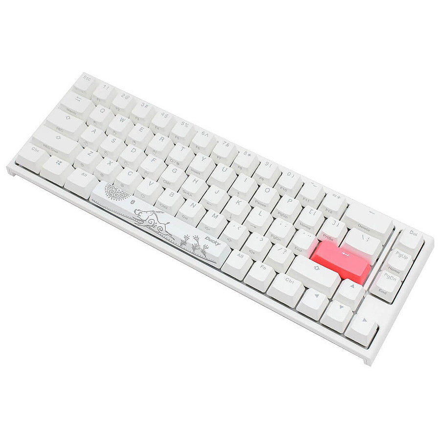 Ducky Channel One 2 SF RGB - Blanc - Cherry MX Silent prix maroc- Smartmarket.ma