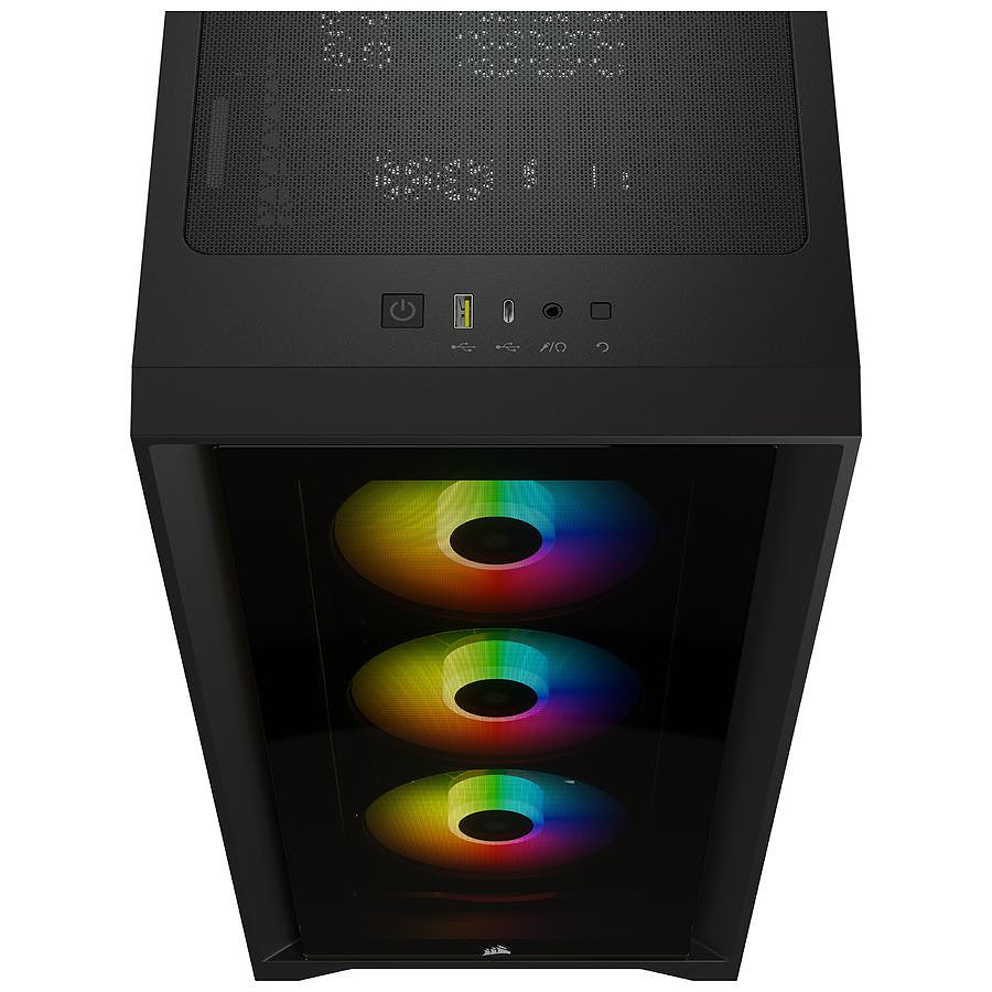 Corsair ICUE 4000X - Noir prix maroc- Smartmarket.ma