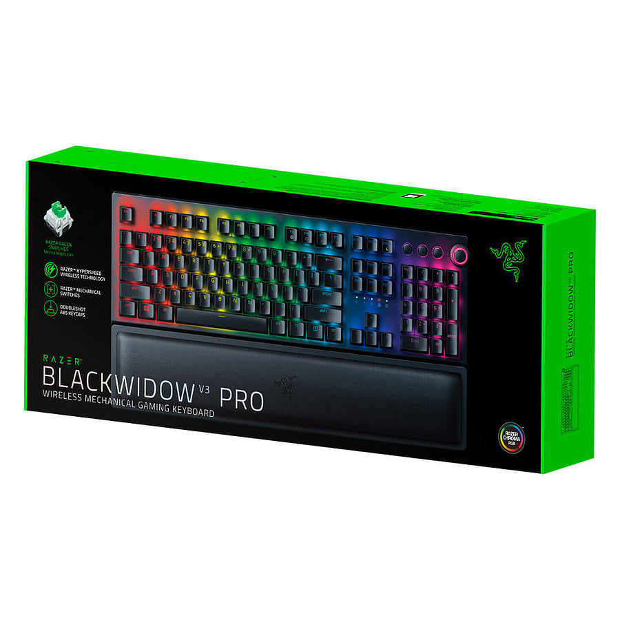 Razer BlackWidow V3 Pro - Razer Green prix maroc- Smartmarket.ma