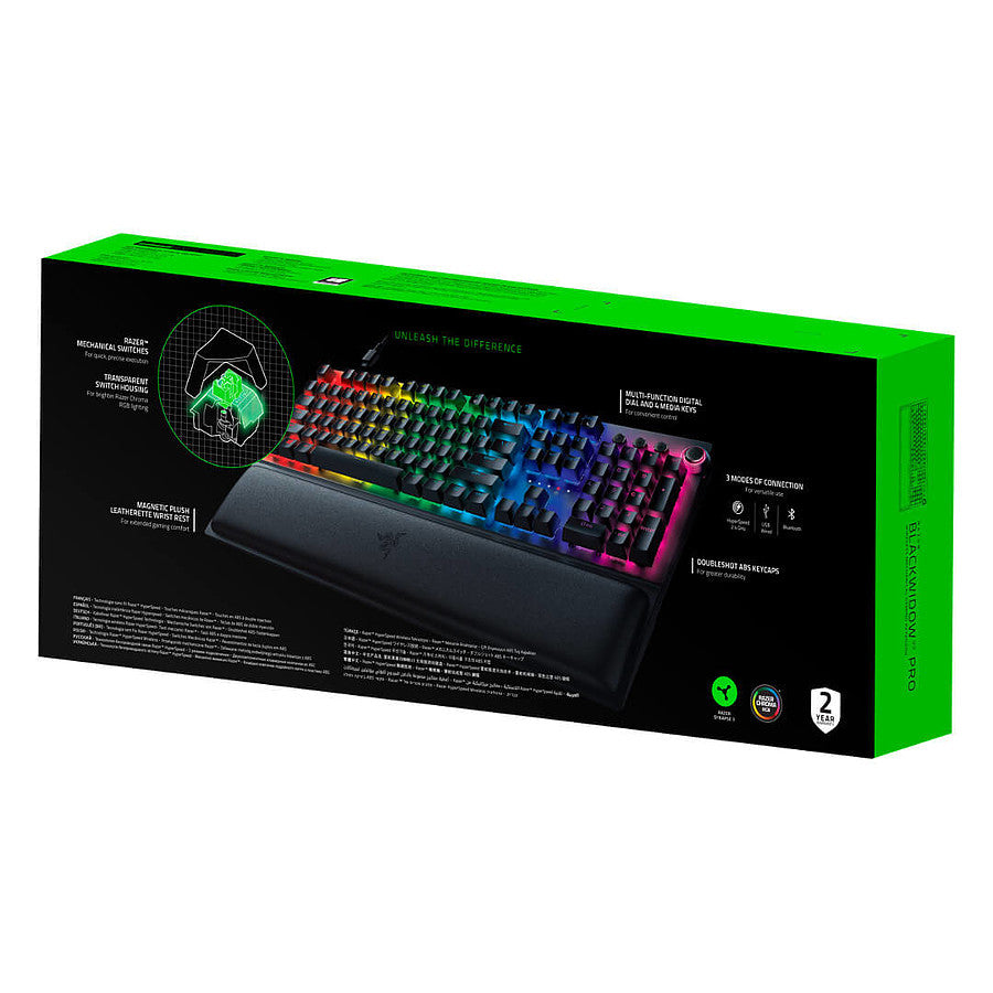 Razer BlackWidow V3 Pro - Razer Green prix maroc- Smartmarket.ma