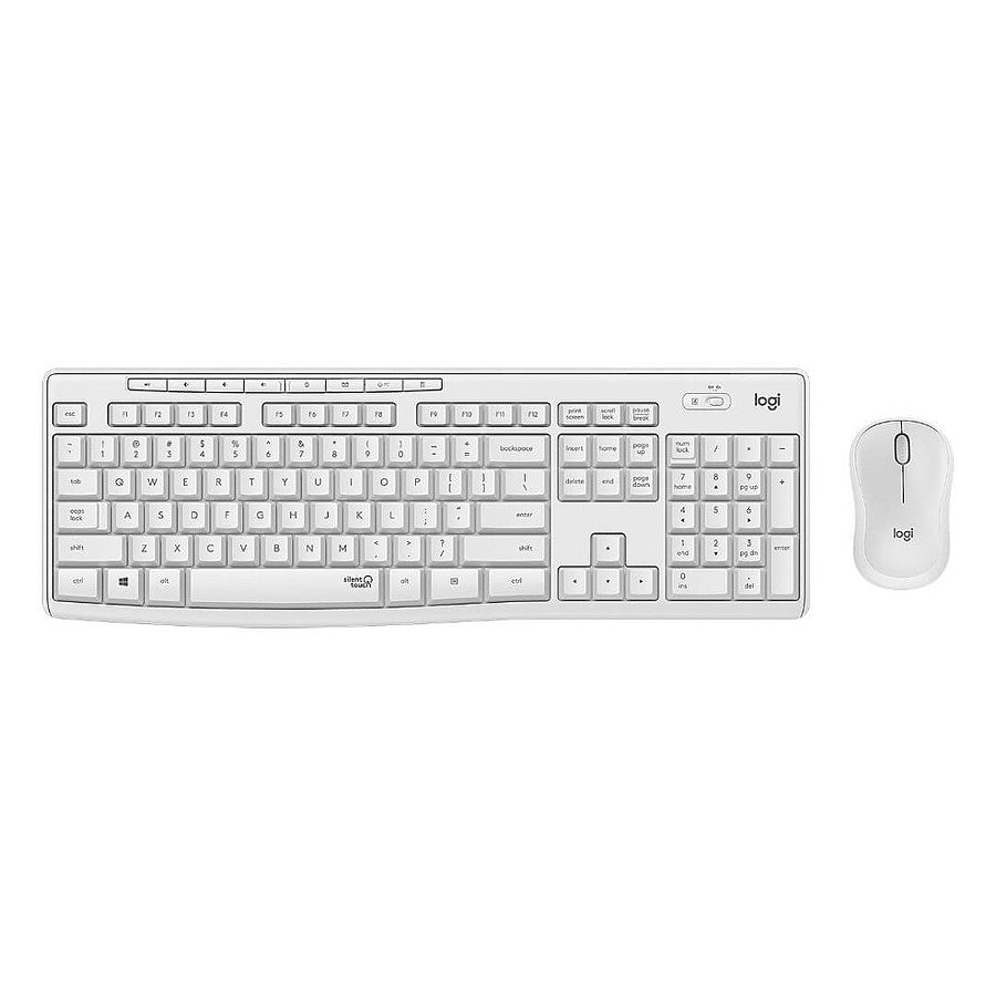 Logitech MK295 Silent - Blanc prix maroc- Smartmarket.ma