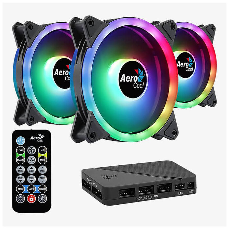 Aerocool Duo 12 Pro Pack de 3 prix maroc- Smartmarket.ma