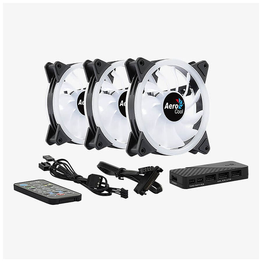 Aerocool Duo 12 Pro Pack de 3 prix maroc- Smartmarket.ma