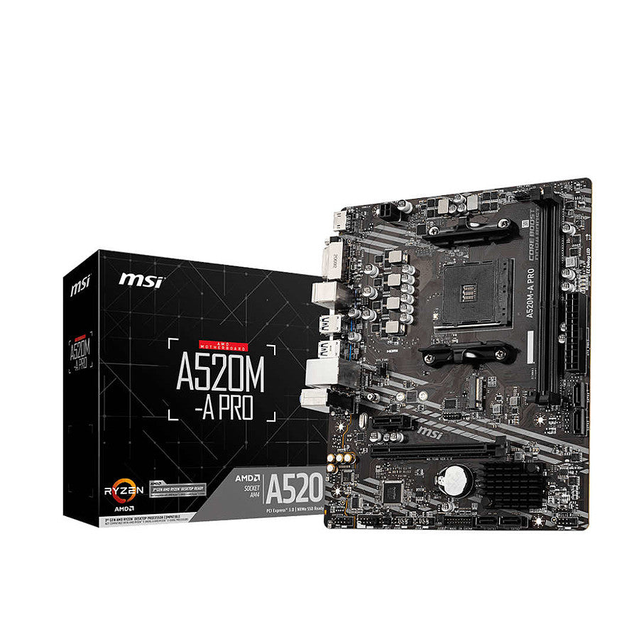 MSI A520M A-PRO prix maroc- Smartmarket.ma