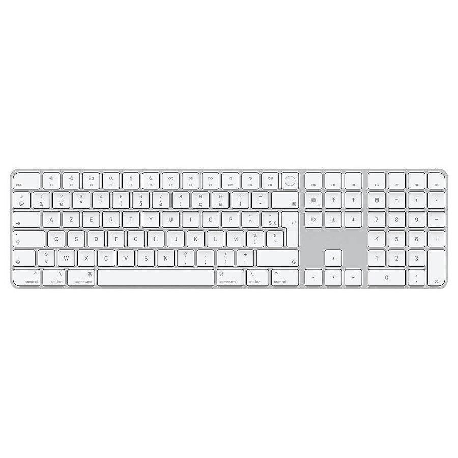 Apple Magic Keyboard avec Touch ID et pavé numérique - Argent prix maroc- Smartmarket.ma