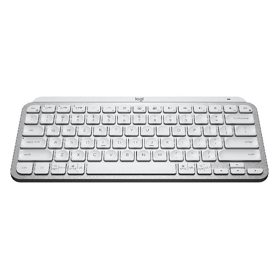 Logitech MX Keys Mini - Gris pâle prix maroc- Smartmarket.ma