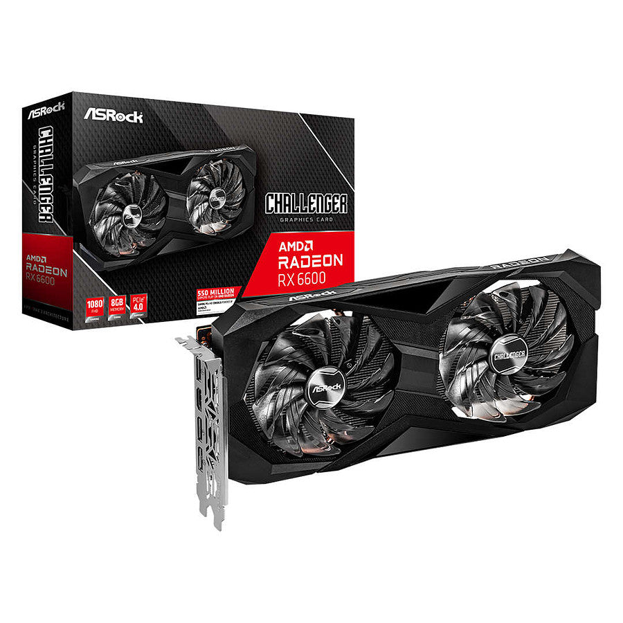 ASRock Radeon RX 6600 Challenger D prix maroc- Smartmarket.ma