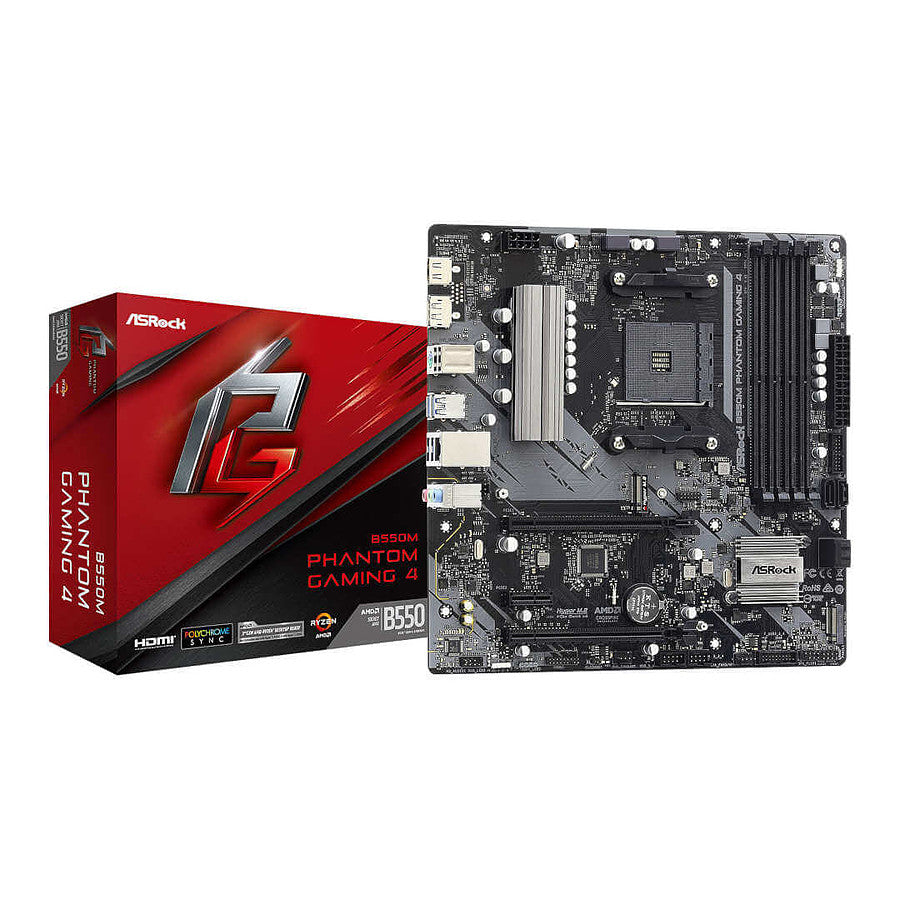 ASRock B550M Phantom Gaming 4 prix maroc- Smartmarket.ma