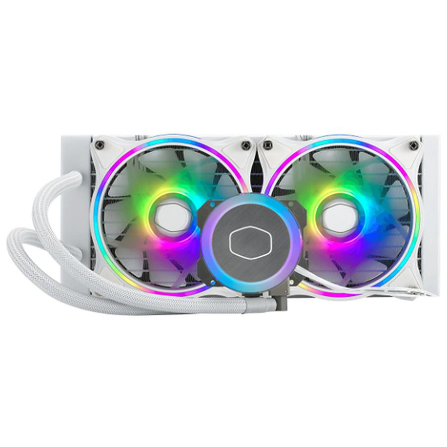 Cooler Master MasterLiquid Illusion 240 - Blanc prix maroc- Smartmarket.ma