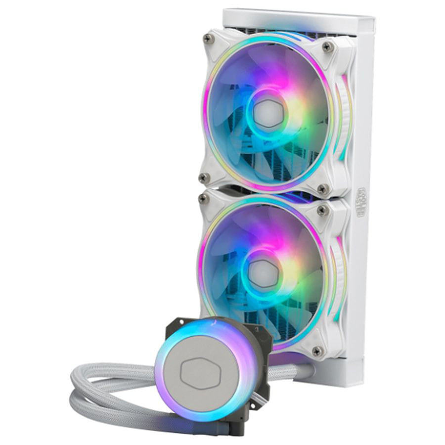 Cooler Master MasterLiquid Illusion 240 - Blanc prix maroc- Smartmarket.ma