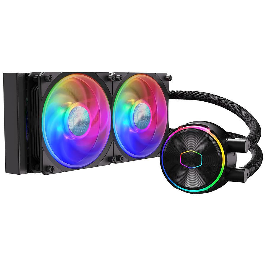 Cooler Master MasterLiquid PL240 FLUX - Noir prix maroc- Smartmarket.ma