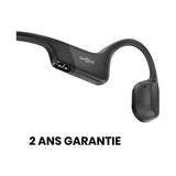 Shokz OpenRun Noir - Casque sans fil prix maroc- Smartmarket.ma