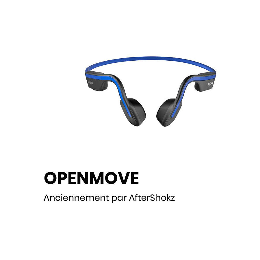 Shokz OpenMove Bleu - Casque sans fil prix maroc- Smartmarket.ma