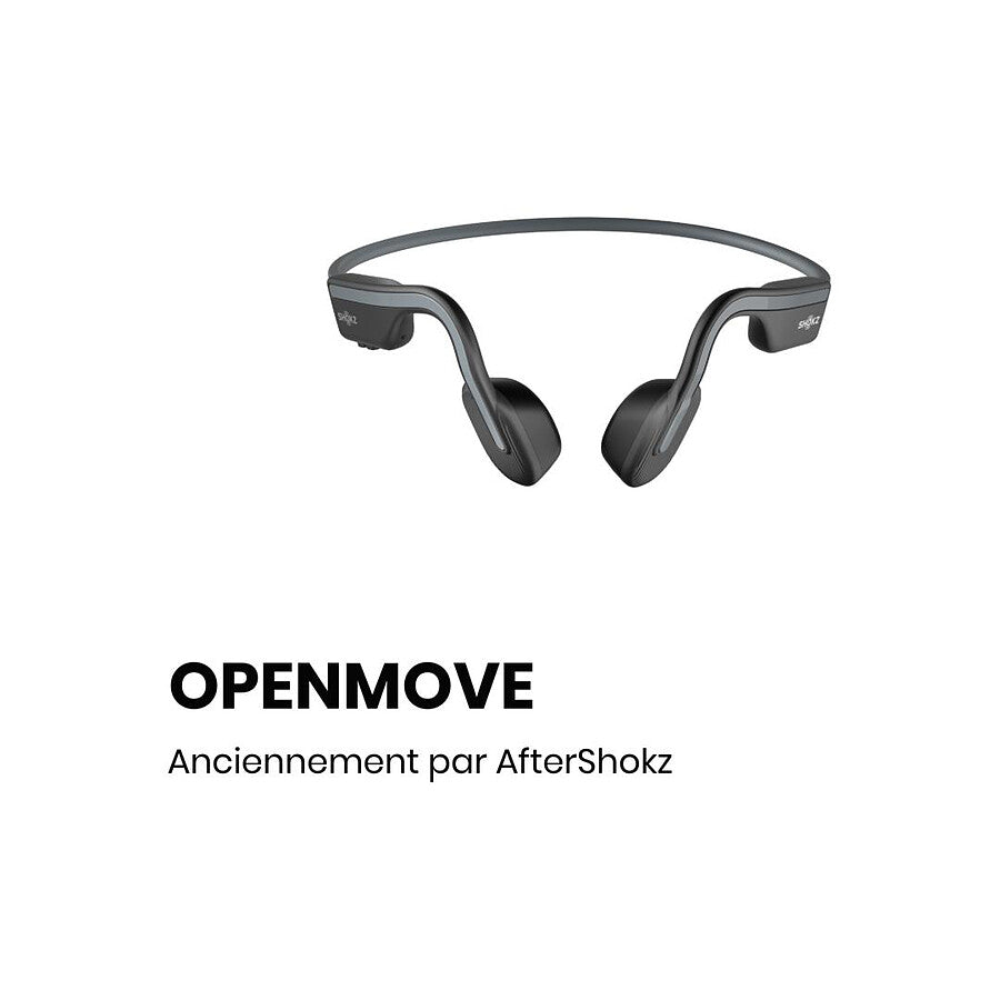 Shokz OpenMove Gris - Casque sans fil prix maroc- Smartmarket.ma