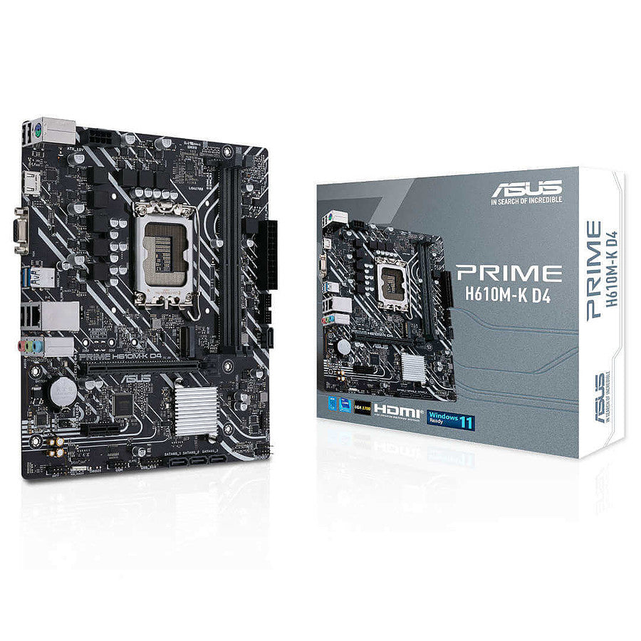 Asus PRIME H610M-K D4 prix maroc- Smartmarket.ma