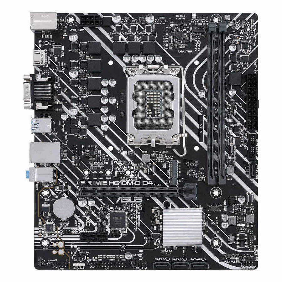 Asus PRIME H610M-D D4 prix maroc- Smartmarket.ma