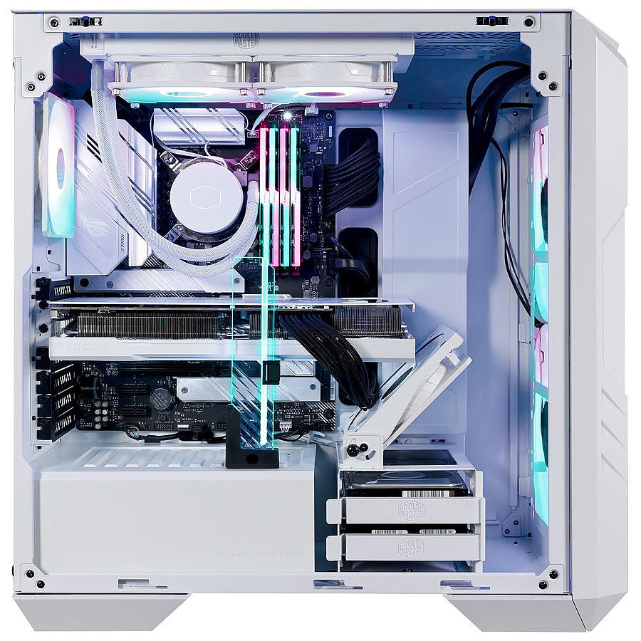 Cooler Master HAF500 - Blanc prix maroc- Smartmarket.ma