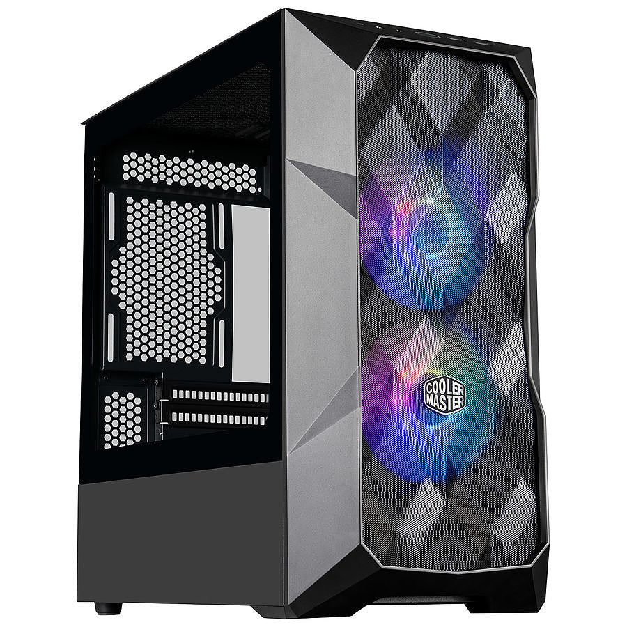 Cooler Master MasterBox TD300 Mesh - Noir prix maroc- Smartmarket.ma