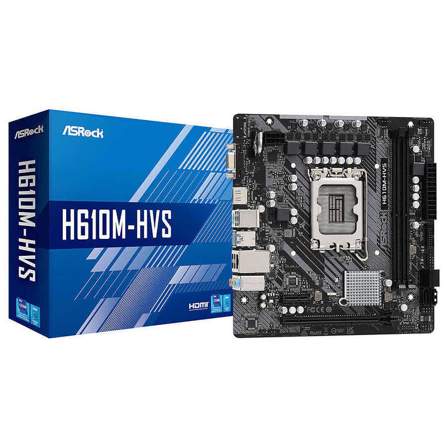 ASRock H610M-HVS prix maroc- Smartmarket.ma