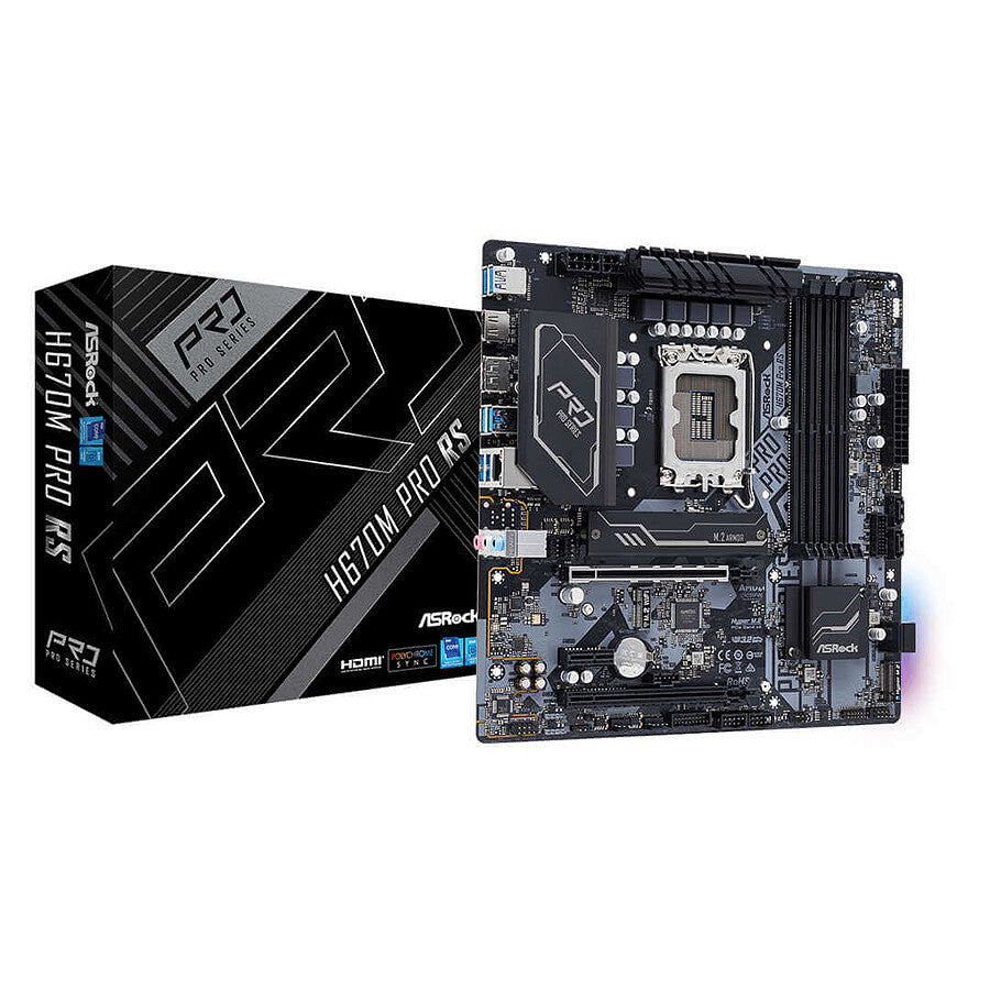 ASRock H670M Pro RS prix maroc- Smartmarket.ma