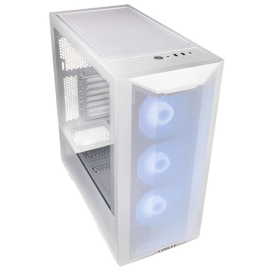 Lian Li LANCOOL II C MESH RGB - Blanc prix maroc- Smartmarket.ma