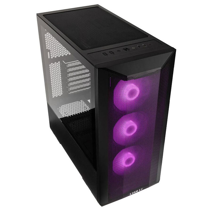 Lian Li LANCOOL II C MESH RGB - Noir prix maroc- Smartmarket.ma