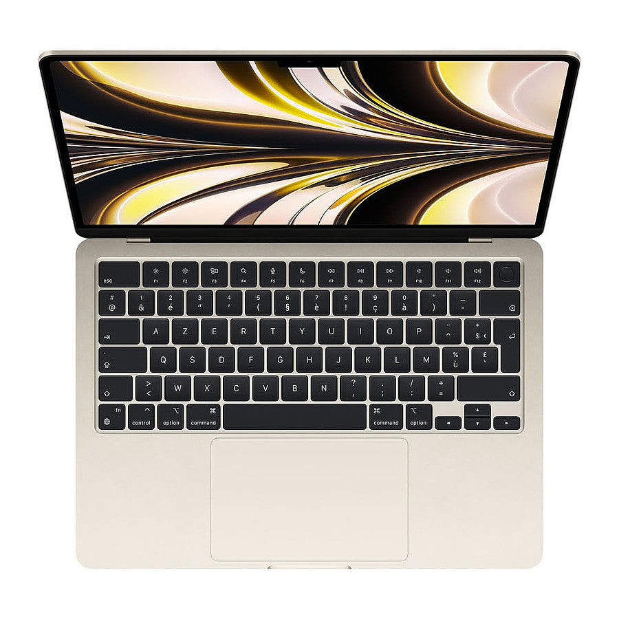 Apple MacBook Air M2 (2022) Lumière stellaire (MLY13FN/A) prix maroc- Smartmarket.ma