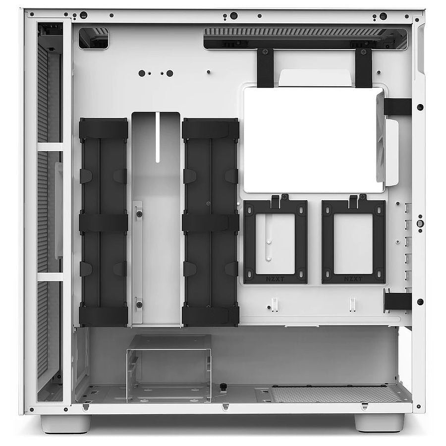 NZXT H7 Flow - Blanc prix maroc- Smartmarket.ma