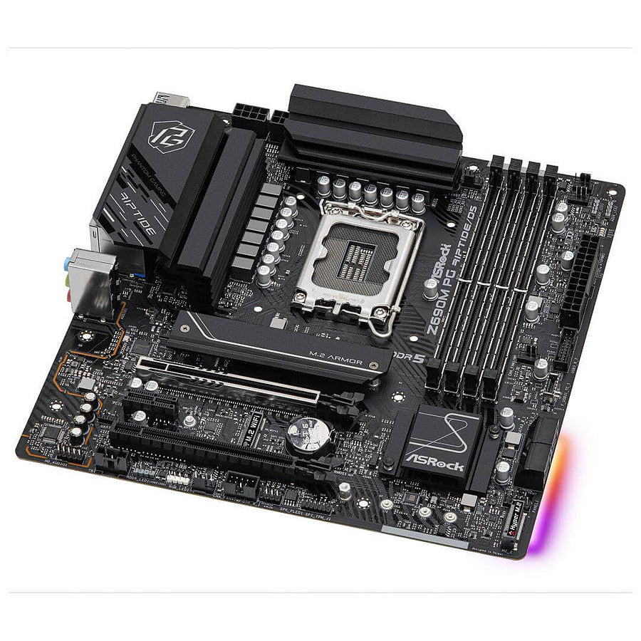 ASRock Z690M PG Riptide/D5 prix maroc- Smartmarket.ma