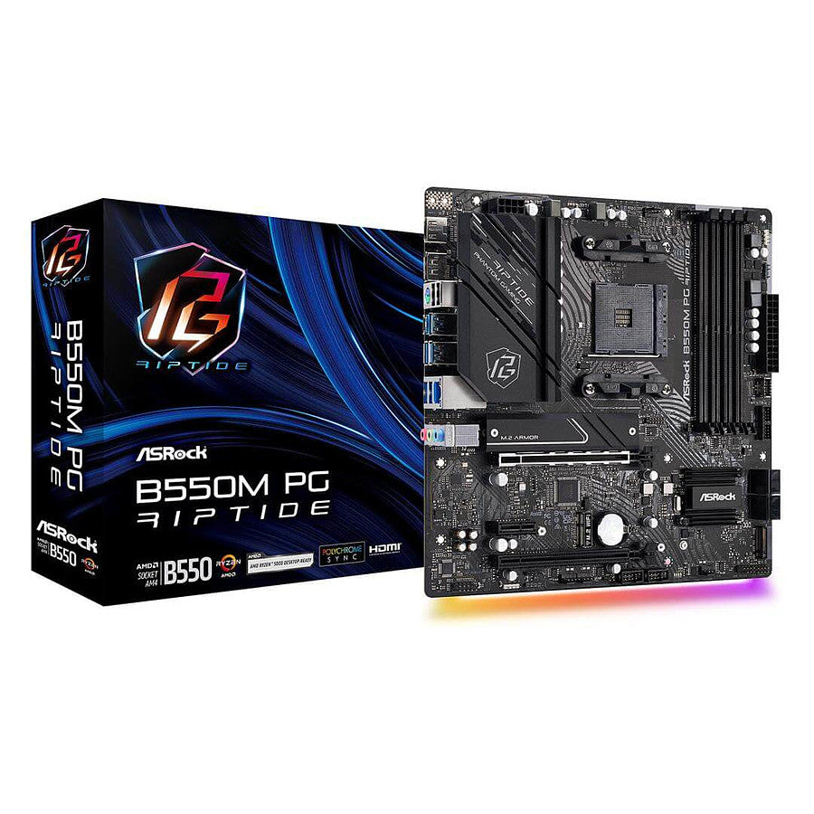 ASRock B550M PG Riptide prix maroc- Smartmarket.ma