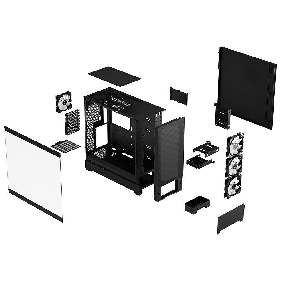 Fractal Design Pop XL Air RGB TG - Noir prix maroc- Smartmarket.ma