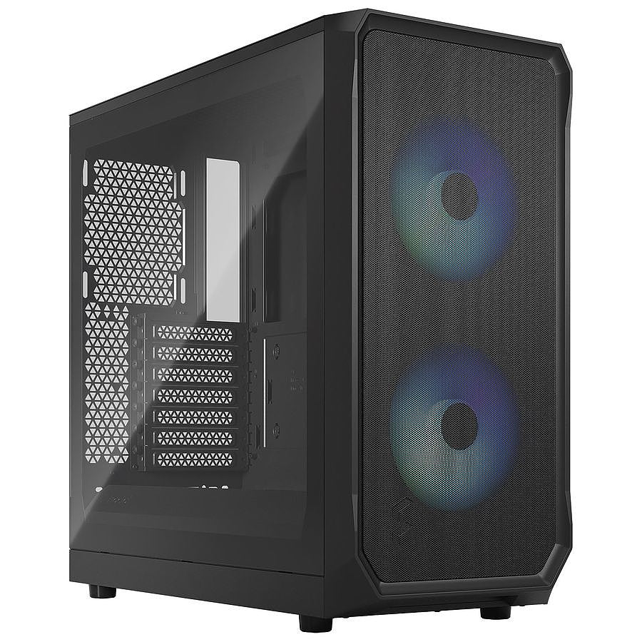 Fractal Design Focus 2 RGB TG - Noir prix maroc- Smartmarket.ma