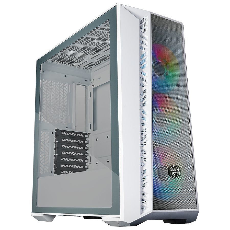 Cooler Master MasterBox MB520 Mesh ARGB - Blanc prix maroc- Smartmarket.ma