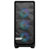 Fractal Design Meshify 2 Compact Lite RGB TG - Noir prix maroc- Smartmarket.ma