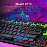 Roccat Vulcan II Max Tactile - Roccat Titan II Optical Brown - Noir prix maroc- Smartmarket.ma